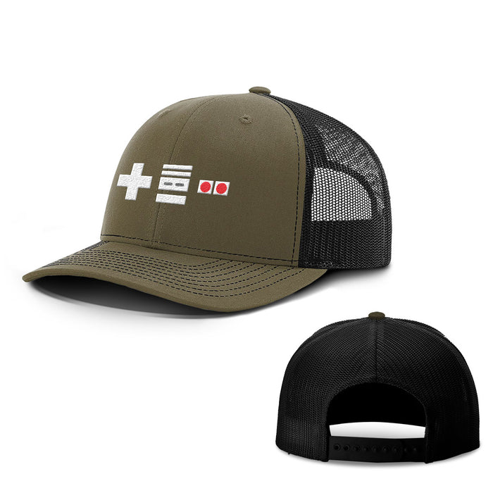 Snapback Trucker / Loden and Black / One Size