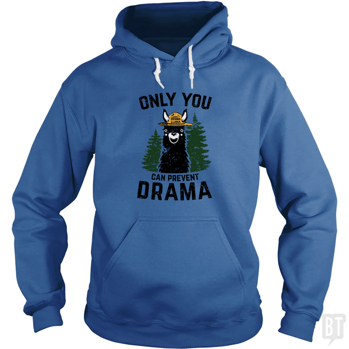 Only You Can Prevent Drama Hoodie