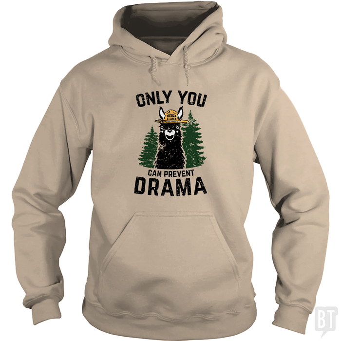 Only You Can Prevent Drama Hoodie