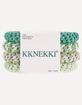 Kknekki Original Hair Tie Bundle - Pale Greens - Simply Beach UK
