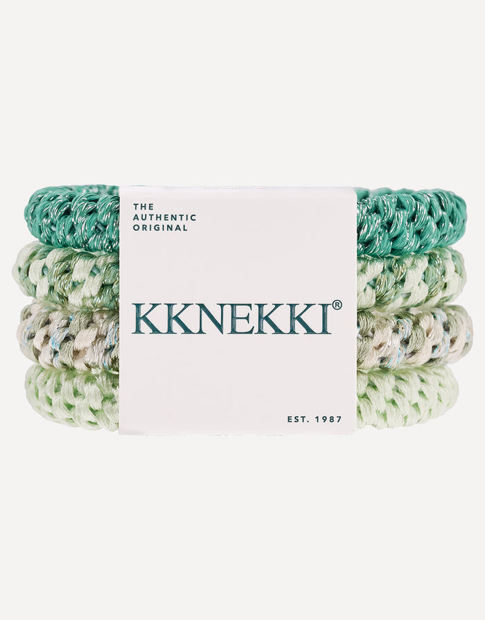 Kknekki Original Hair Tie Bundle - Pale Greens - Simply Beach UK