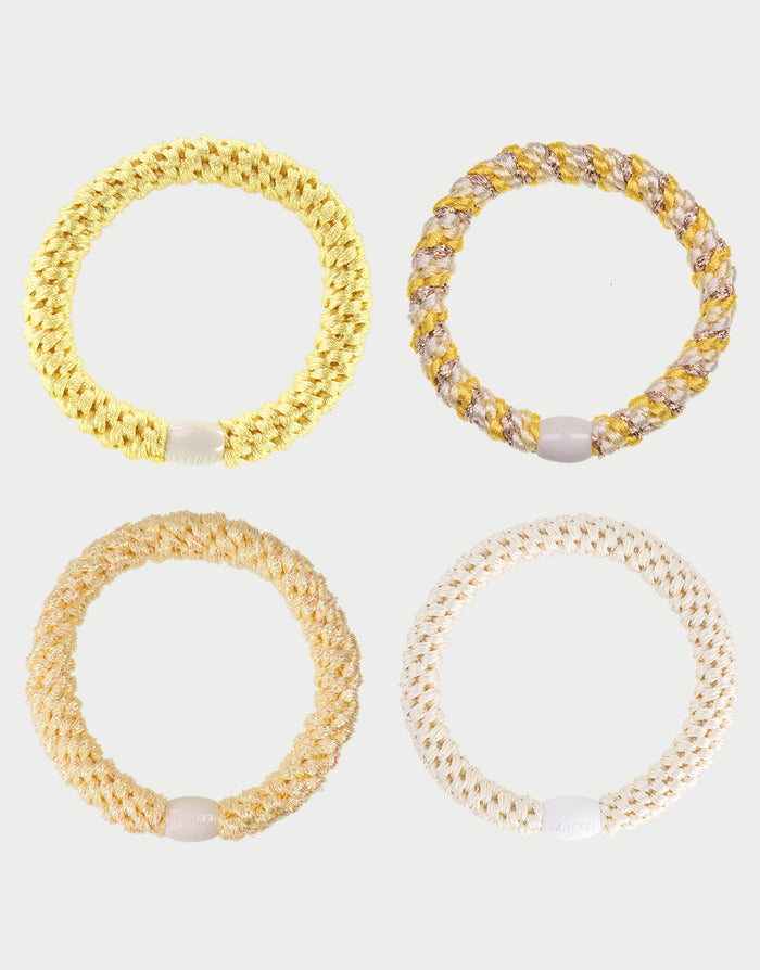 Original Hair Tie Bundle - Yellows - Simply Beach UK