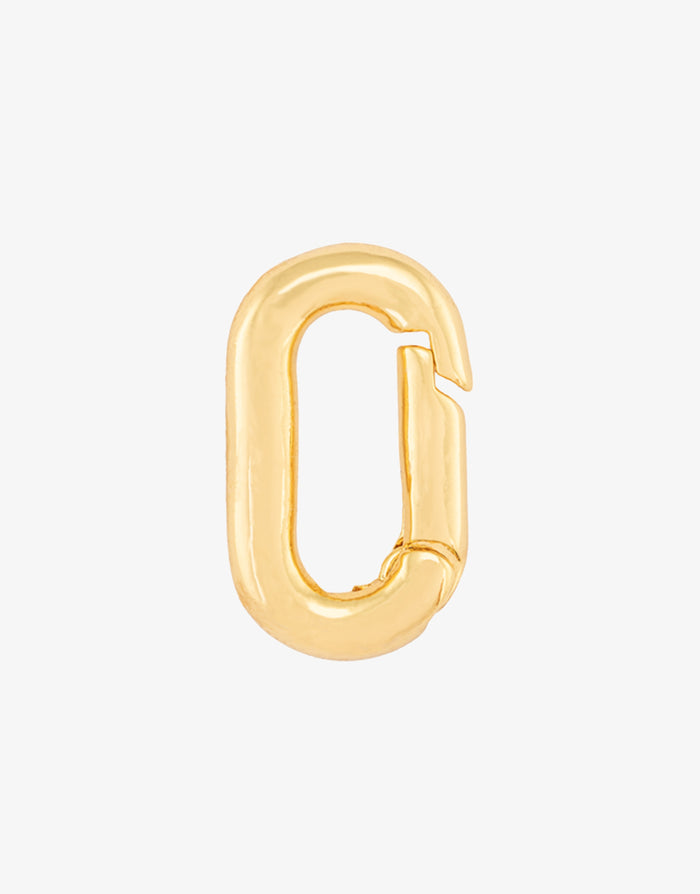 Emilia Oval Gold Connector - Simply Beach UK