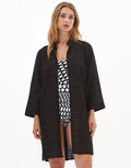 Nuria Ferrer Pacific Beach Shirt - Black - Simply Beach UK