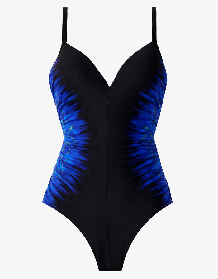 Paka Mayan Temptation Swimsuit - Blue/Black - Simply Beach UK