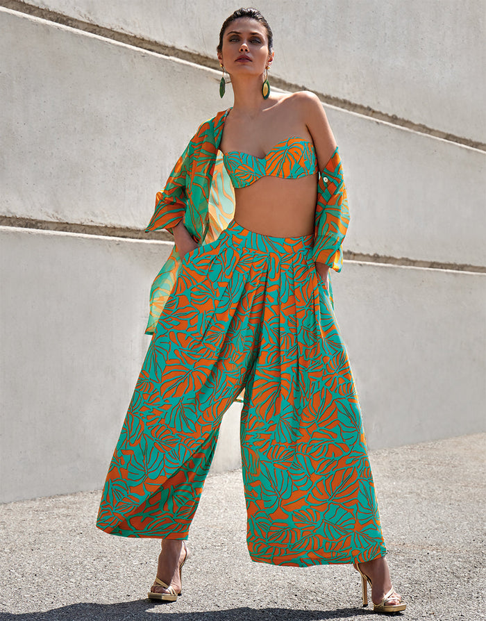 Roidal Palma Beach Pants - Green - Simply Beach UK