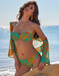 Roidal Palma Mini Beach Shirt - Green - Simply Beach UK