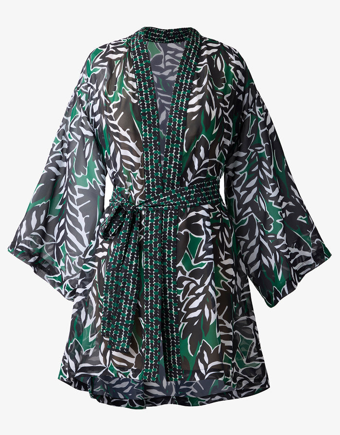 Palma Verde Kimono - Green - Simply Beach UK