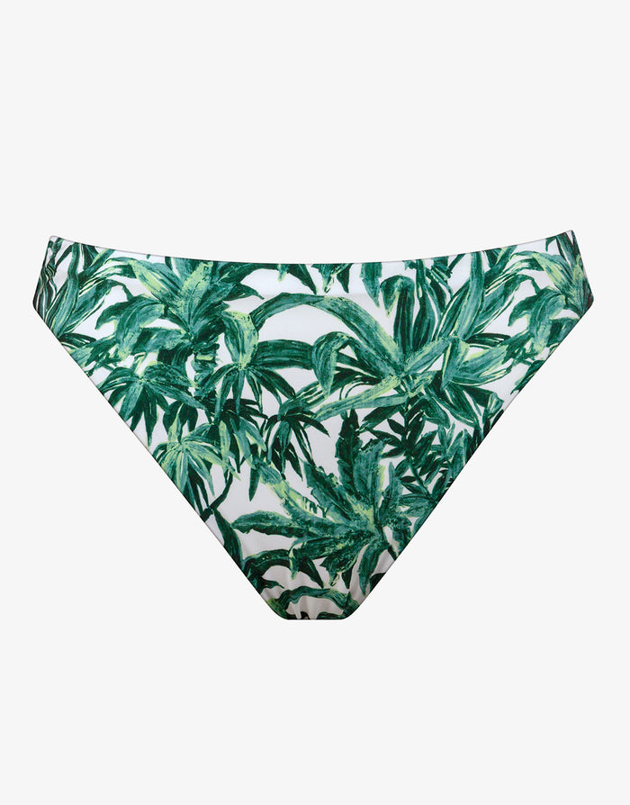 Palmette Bikini Pant - Jungle Veil