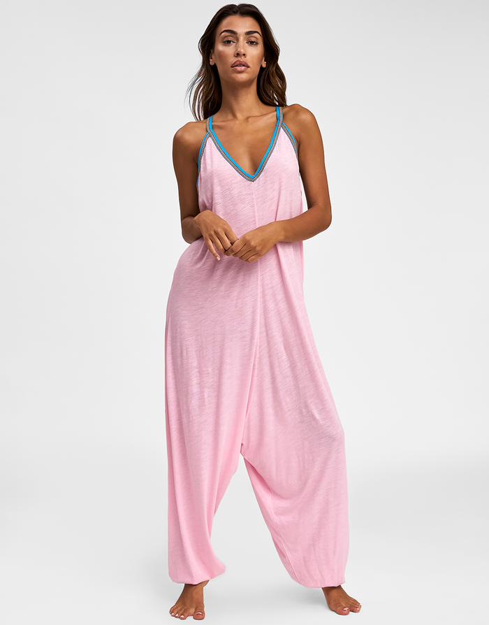 Pima Jumpsuit - Light Pink - Simply Beach UK