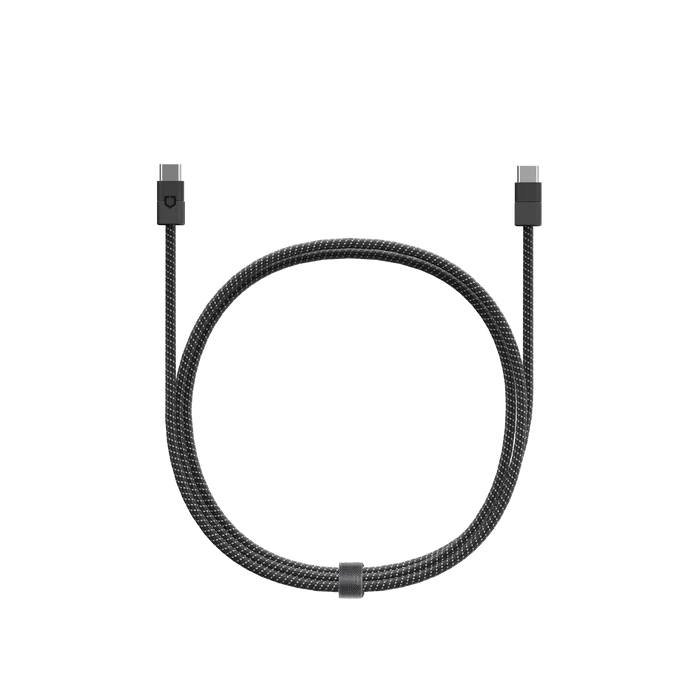 Black Braided Charging Cable