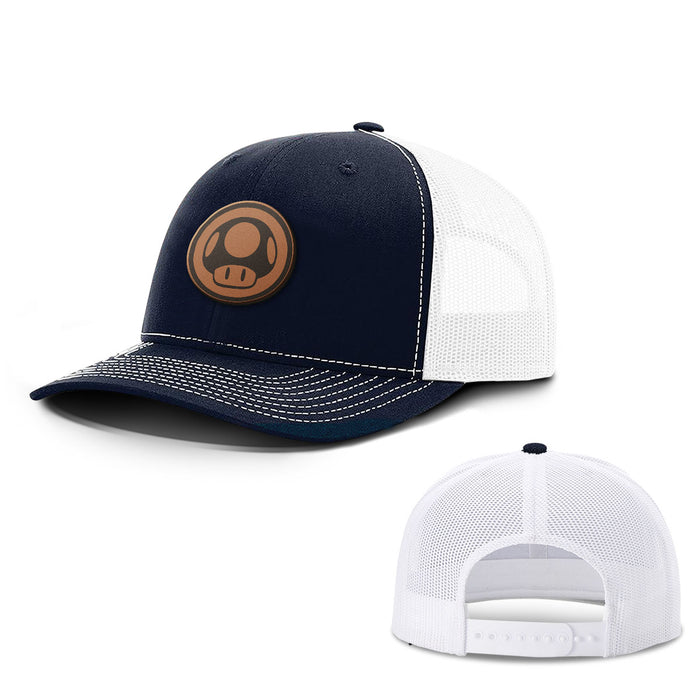 Snapback Trucker / Navy and White / One Size