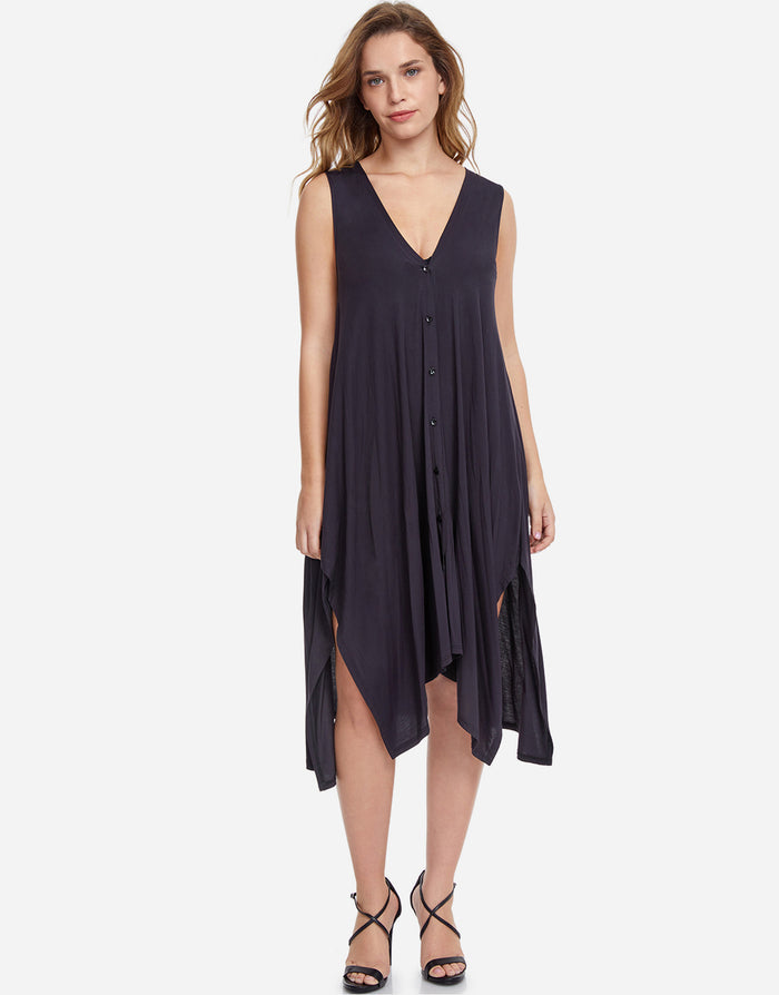 Profile Tutti Frutti Jersey Dress - Black - Simply Beach UK