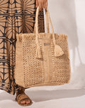 Raffia Beach Bag
