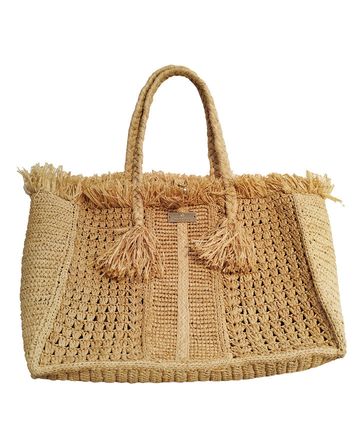 Raffia Beach Bag