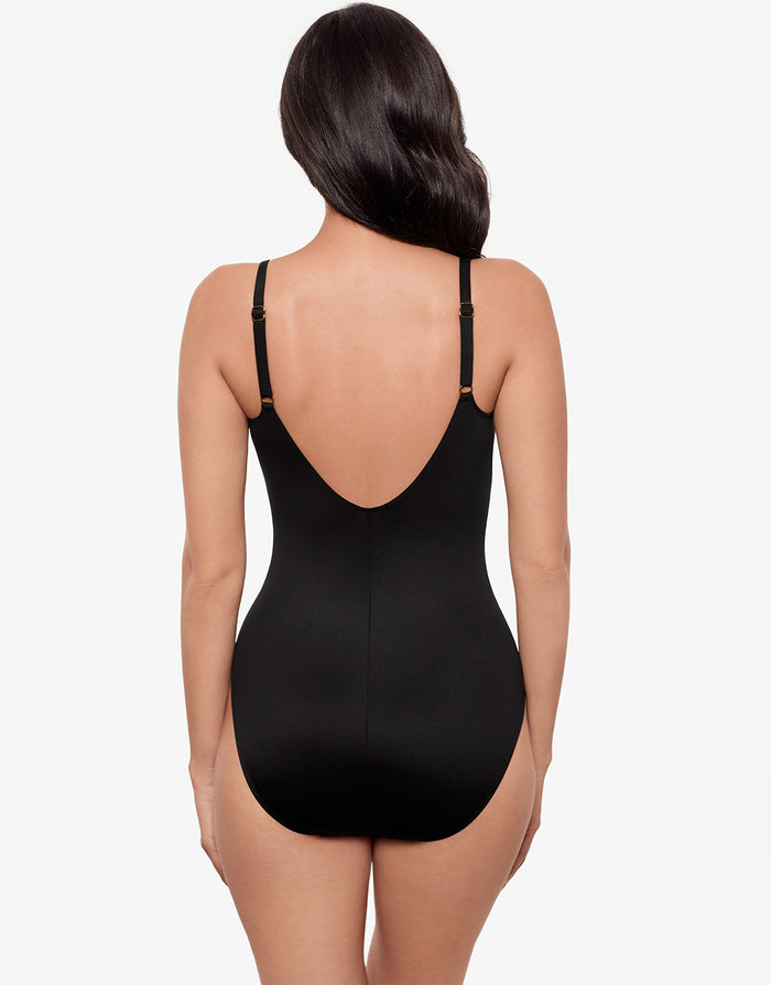 Miraclesuit Razzle Dazzle Antheia Swimsuit - Black - Simply Beach UK
