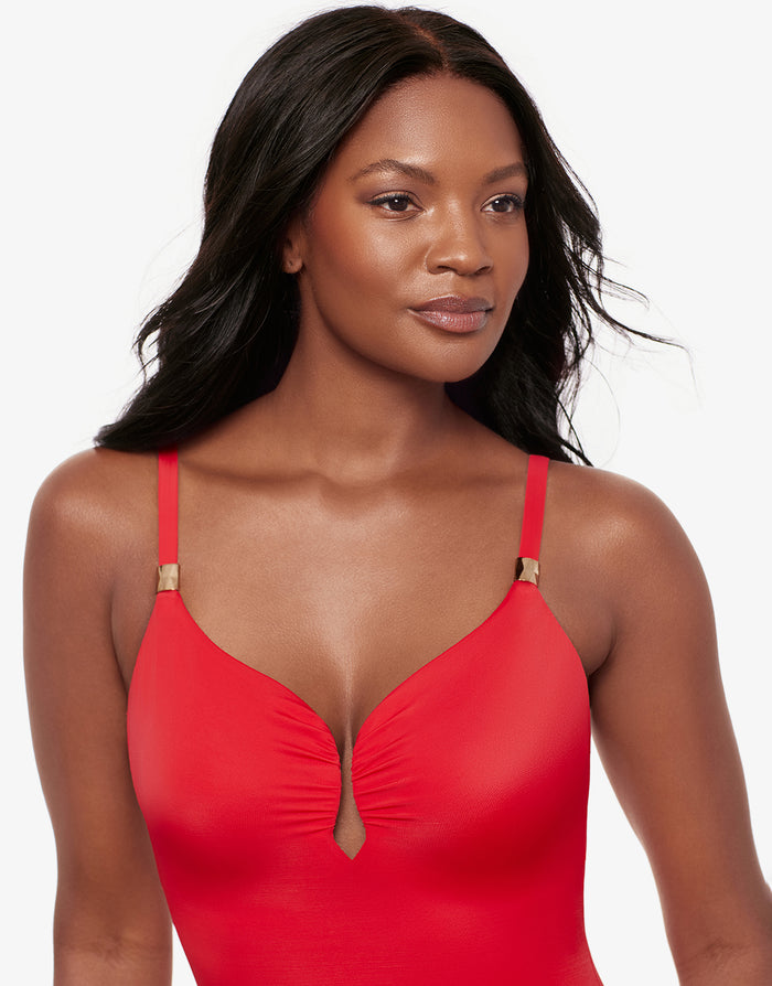 Miraclesuit Razzle Dazzle Antheia Swimsuit - Poppy - Simply Beach UK