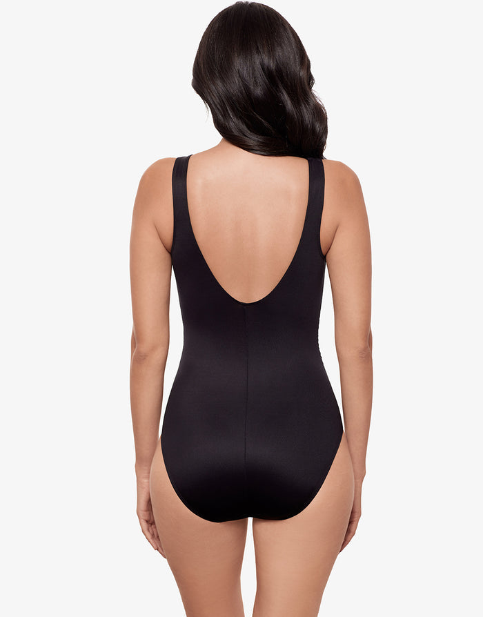 Miraclesuit Razzle Dazzle Swizzle Swimsuit - Black - Simply Beach UK