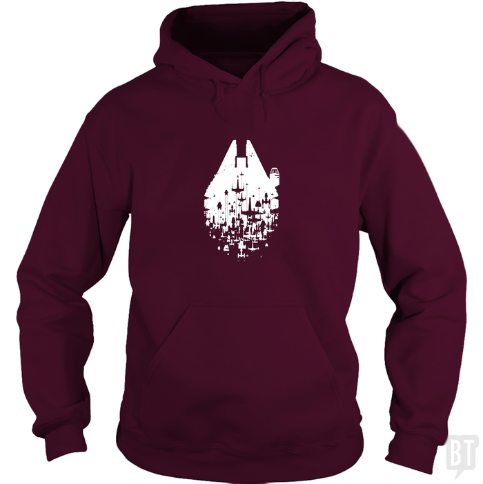 Hoodie / Maroon / S