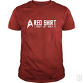 SunFrog-Busted Funky Hippo Classic Guys / Unisex Tee / Red / S Red Shirt