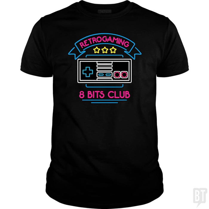 Retro Gamer 8 Bits Club - BustedTees.com