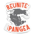 Reunite Pangea Vinyl Sticker - BustedTees.com