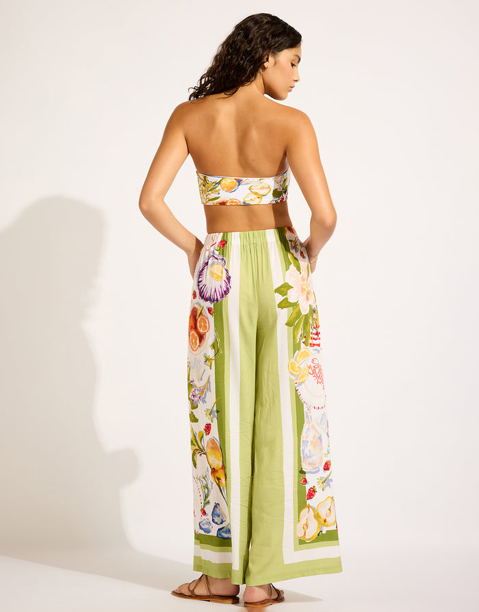 Seafolly Riviera Coast Pant - Sage - Simply Beach UK