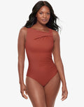 Miraclesuit Rock Solid Avra Swimsuit - Terra - Simply Beach UK