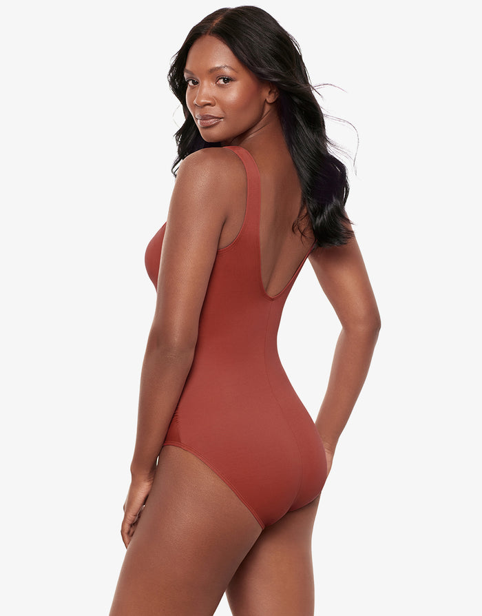 Miraclesuit Rock Solid Avra Swimsuit - Terra - Simply Beach UK