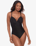 Miraclesuit Rock Solid Captivate Swimsuit - Black - Simply Beach UK