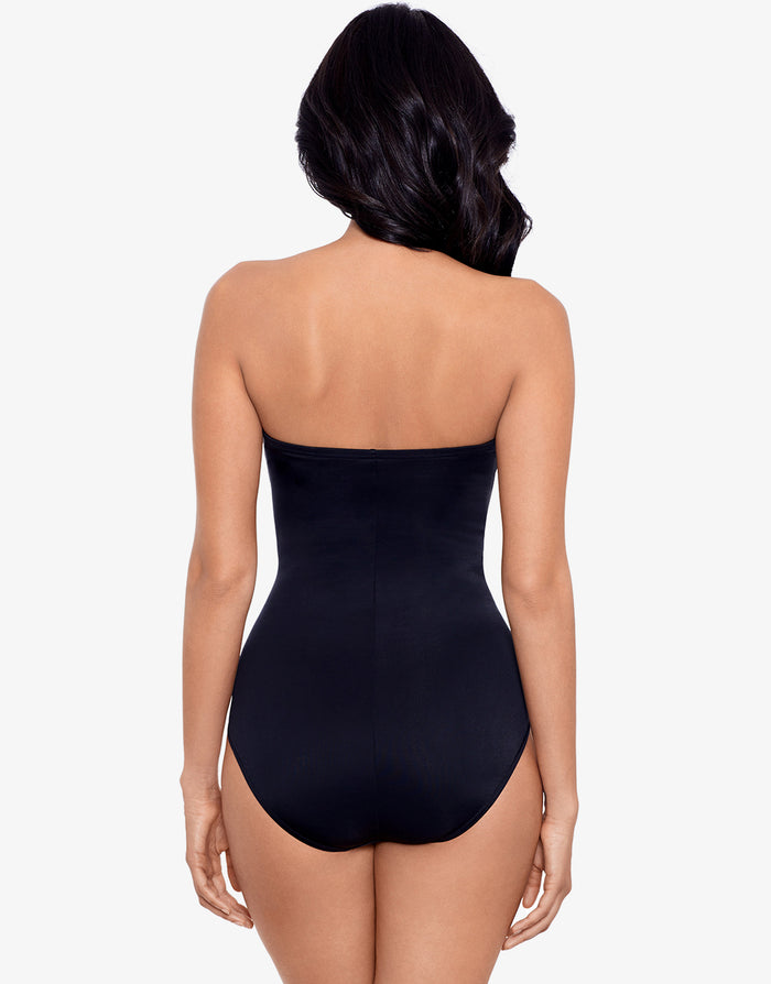 Rock Solid Madrid Swimsuit - Black - Simply Beach UK