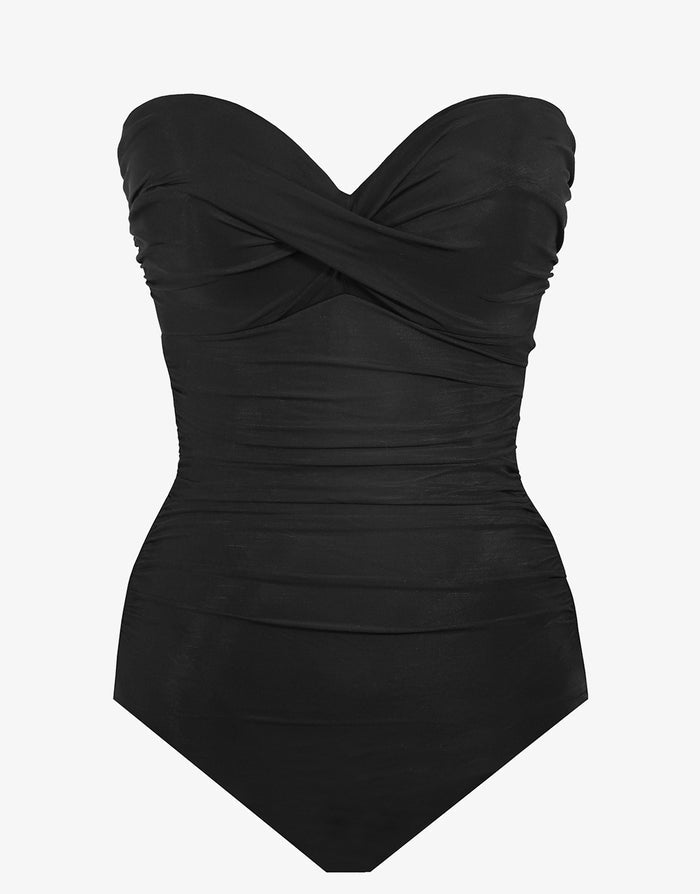 Rock Solid Madrid Swimsuit - Black - Simply Beach UK