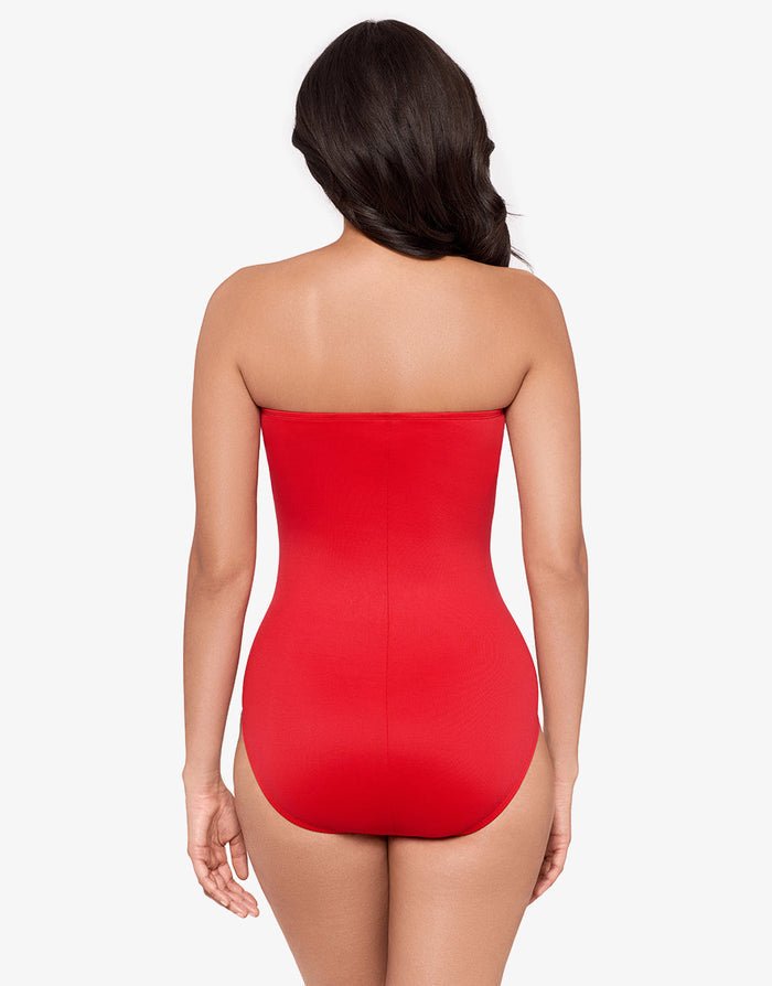 Miraclesuit Rock Solid Madrid Swimsuit - Poppy - Simply Beach UK