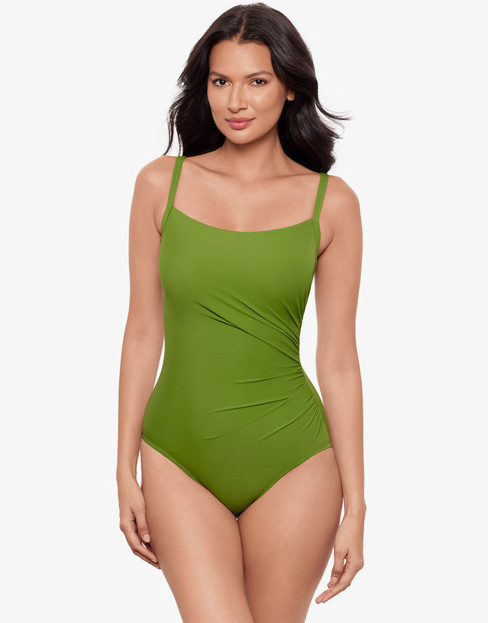 Miraclesuit Rock Solid Starr Swimsuit - Sweet Pea - Simply Beach UK