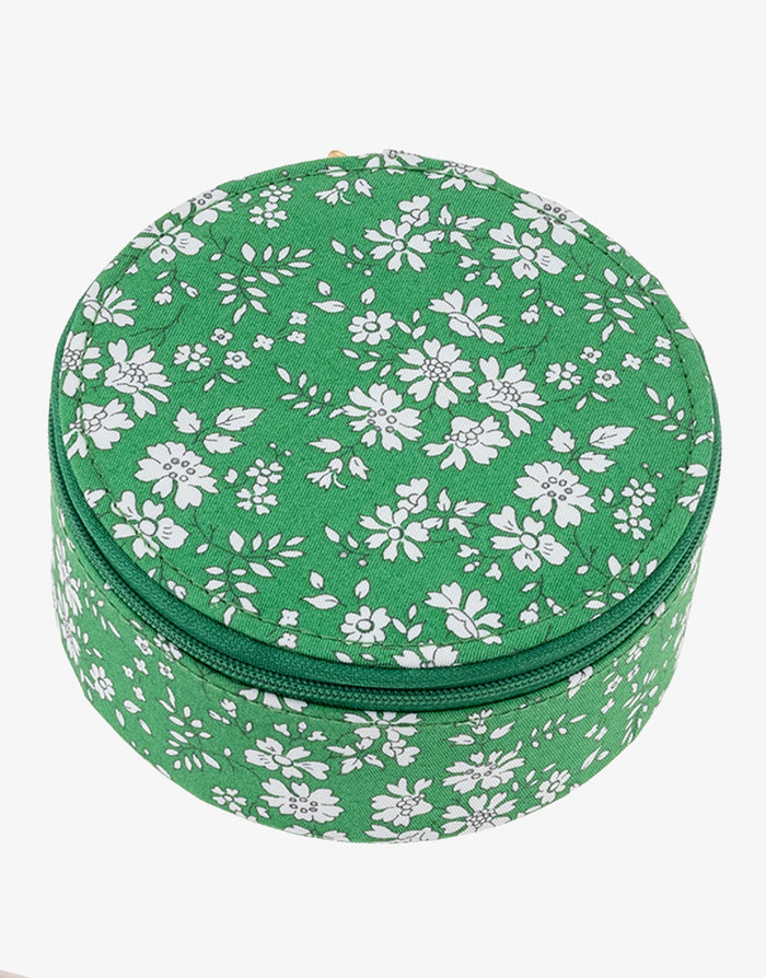 Emilia Round Jewellery Box - Liberty Capel Green - Simply Beach UK