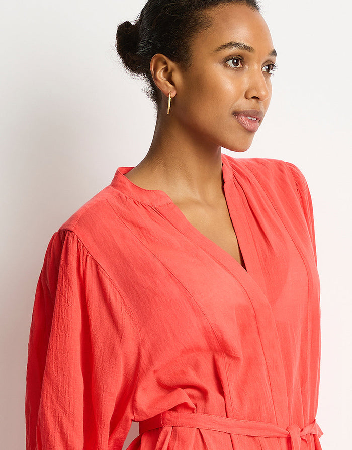 Sea Level Salt Boho Shirt - Red - Simply Beach UK