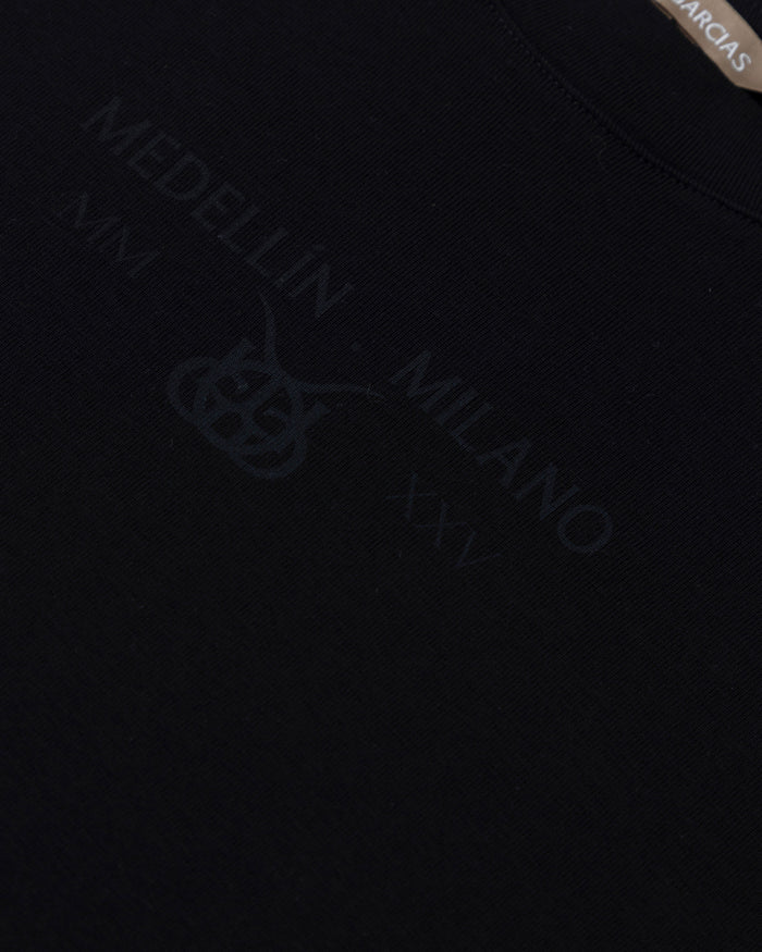 Santa Unión Basic Boxy Fit Tshirt Black