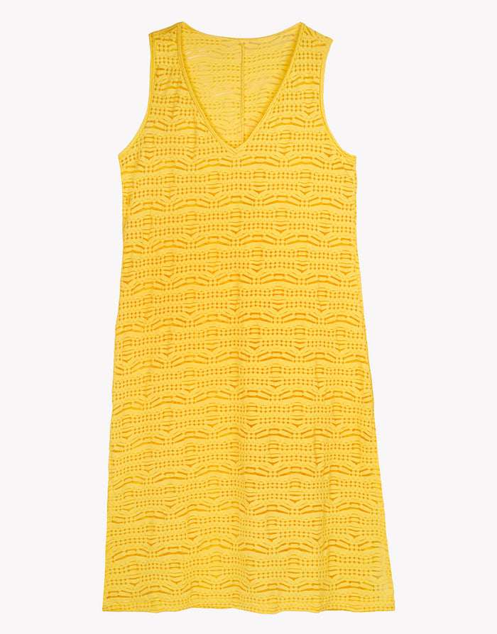 Tessy Saona Leila Beach Dress - Yellow - Simply Beach UK