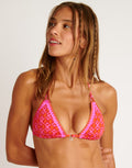 Sausalito Bluco Triangle Bikini Top - Pink - Simply Beach UK