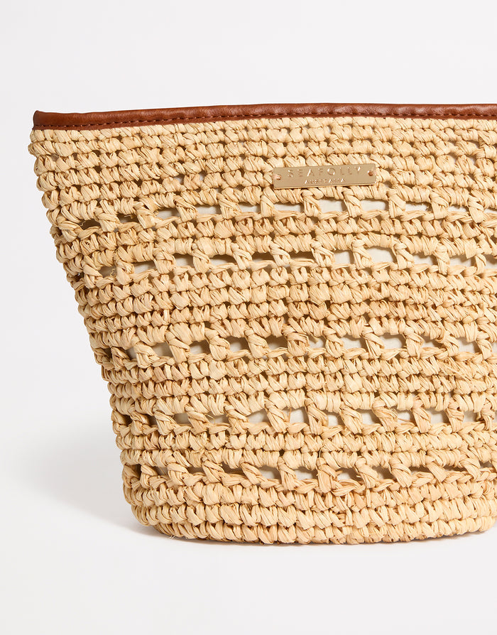 Savona Pouch Bag - Natural - Simply Beach UK