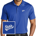 Shh Nobody Cares Polo Shirt