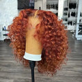 Short Deep Wave Lace Front Wig