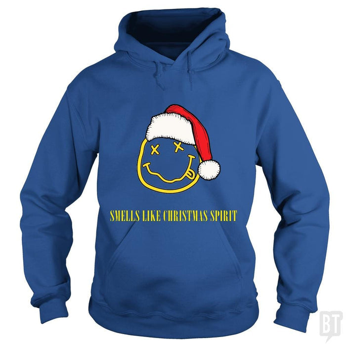 SunFrog-Busted GRIFFfam621 Hoodie / Royal Blue / S SMELLS LIKE CHRISTMAS SPIRIT