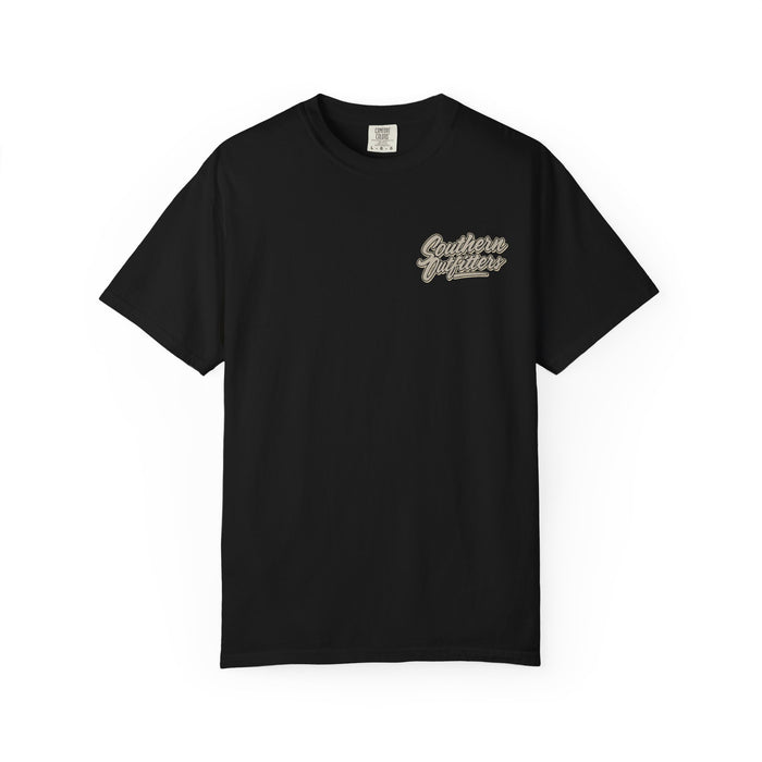Southern Outfitters Hunting T-Shirt — Tree Stand Deer Graphic Tee