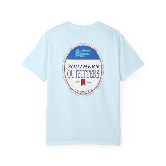 Southern Outfitters Logo Mitch T-Shirt — Retro Oval Back Print