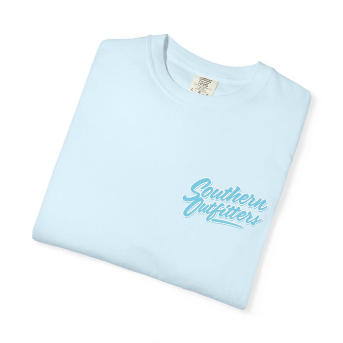 Southern Outfitters Logo Mitch T-Shirt — Retro Oval Back Print