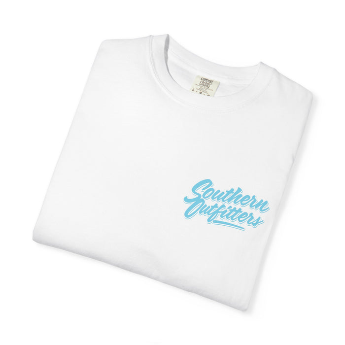 Southern Outfitters Logo Mitch T-Shirt — Retro Oval Back Print