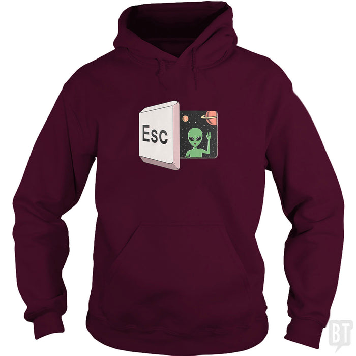 Hoodie / Maroon / S