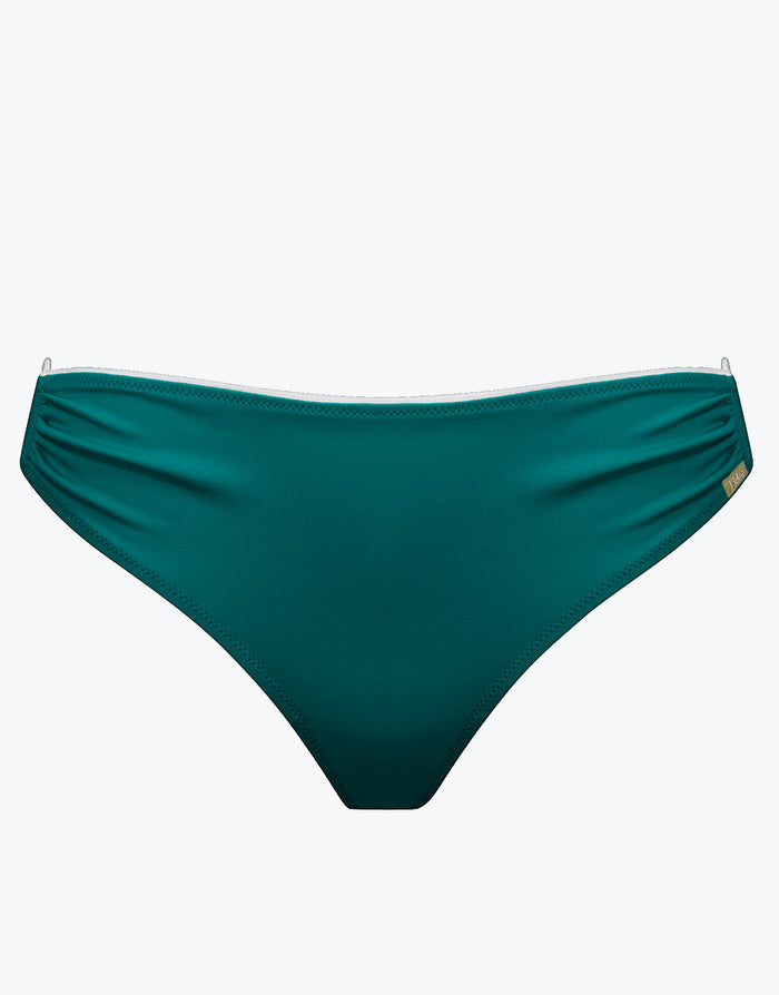 Lidea Sports Club Ring Side Bikini Pant - Teal - Simply Beach UK