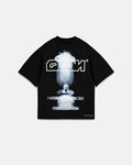 Spring Consolation Boxy Fit Tshirt Black